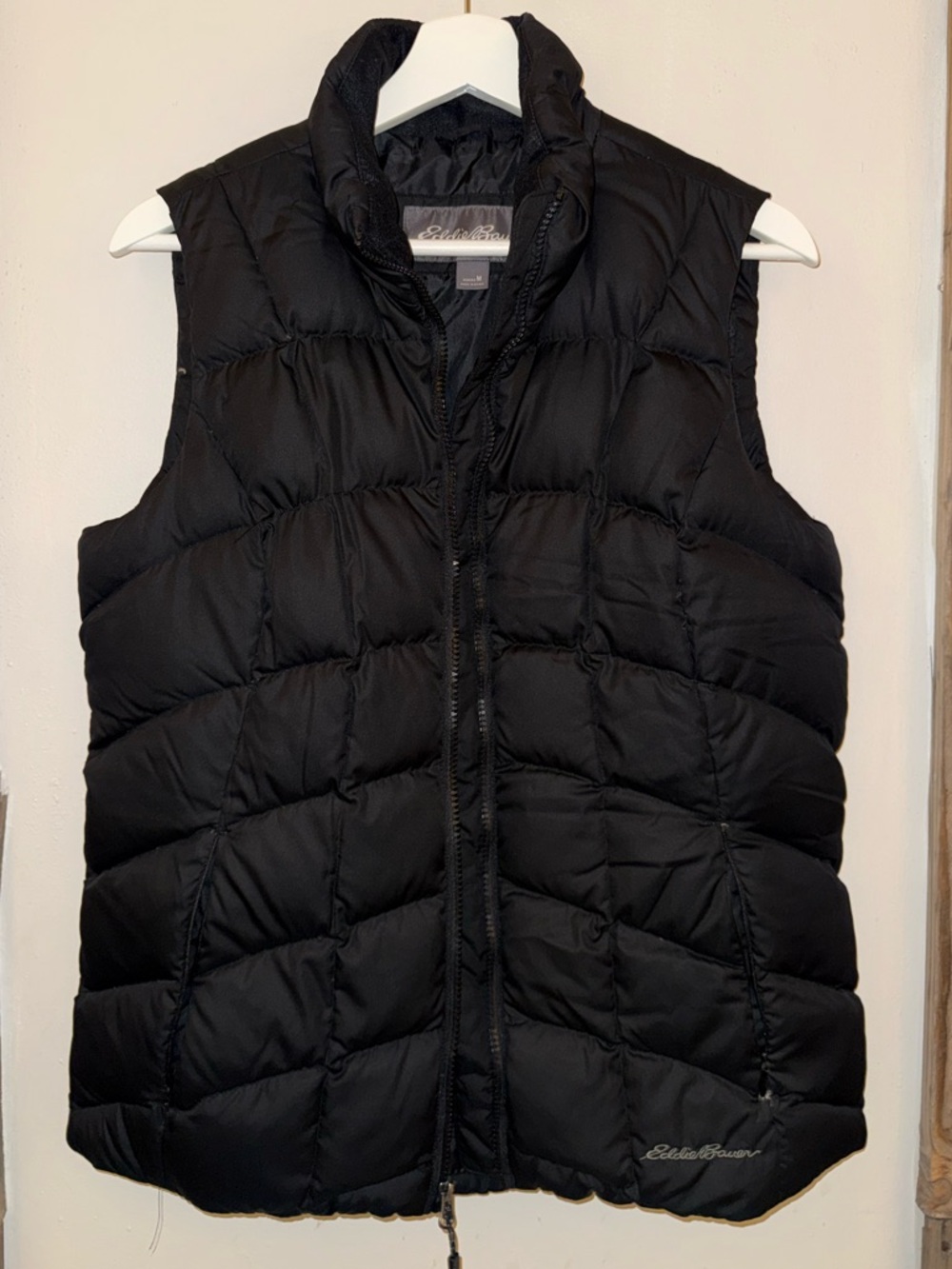Eddie Bauer Women's Black Quilted Puffer Vest